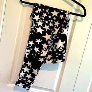 COPY - Black and White Star LuLaRoe TC Leggings
